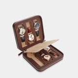 Watchcase Invia for 6 Watches Brown - MODALO GmbH