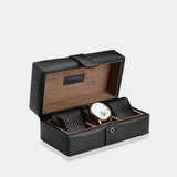 Watchcase Gallante for 3 watches Carbon - MODALO GmbH